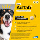 AdTab Dog 450 mg – Deparazitare externa pentru Câini 11–22 kg, 1 Tabletă, Elanco