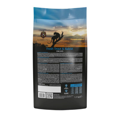 Ambrosia Steril Cat pastrav proaspat si iepure, hrana pisici, 1.5 kg