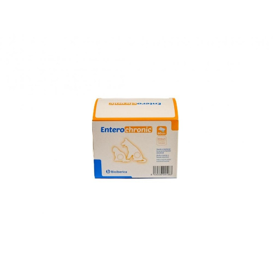 Entero-Chronic – Supliment pentru Sănătatea Intestinală a Câinilor și Pisicilor (60 Plicuri)