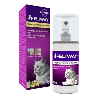 Feliway Classic Spray, 60 ml – feromoni pentru reducerea stresului la pisici