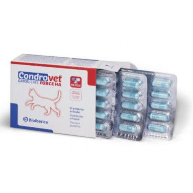 Condrovet Force HA Cat – Supliment Articular pentru Pisici – 45 Capsule