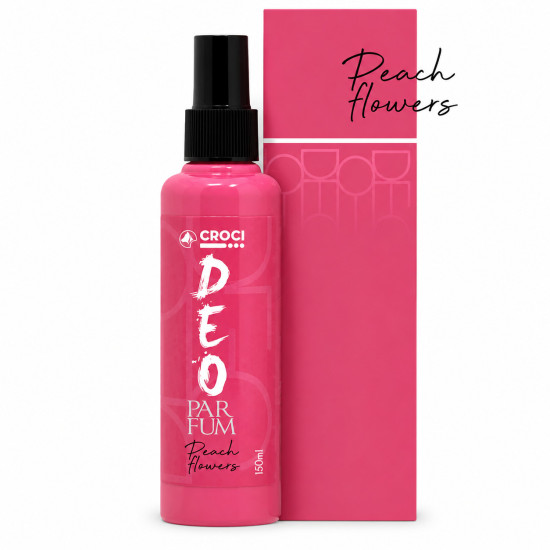 Croci Deo Parfum Peach Flowers 150 ml, parfum pentru câini cu aromă de piersică