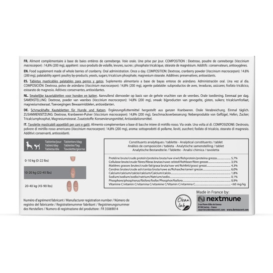 Dermoscent Uti-Zen, supliment urinar caini si pisici, 30 comprimate