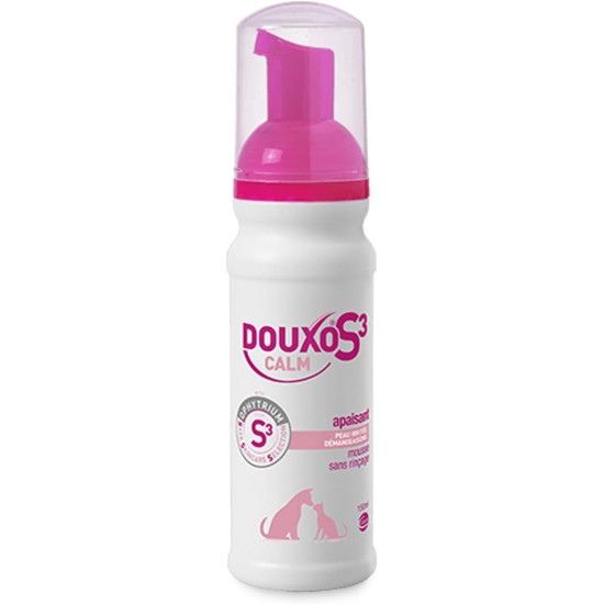 Douxo S3 Calm Mousse – Spumă Calmanta pentru Pielea Sensibilă a Câinilor și Pisicilor – 150 ml