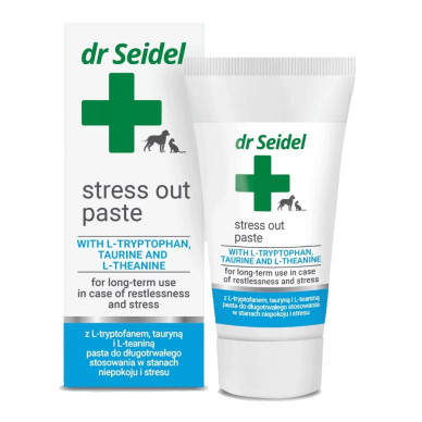 Dr. Seidel Stress Out Paste, 30 g – pastă calmantă câini și pisici