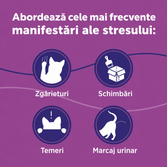 Feliway Classic Difuzor cu Rezervă – 48 ml – Pentru Pisici Calme și Echilibrate