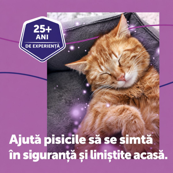 Feliway Classic Difuzor cu Rezervă – 48 ml – Pentru Pisici Calme și Echilibrate