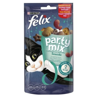 Felix Party Mix Ocean Mix – recompense pentru pisici adulte, 60 g