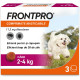 FRONTPRO S 11,3 mg – comprimat masticabil antiparazitar oral pentru câini 2–4 kg, 3 tablete