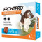 FRONTPRO L 68 mg – comprimat masticabil antiparazitar oral pentru câini 10–25 kg, 3 tablete