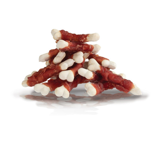 KidDog – recompense pentru câini, oase de calciu cu piept de rață, 250 g