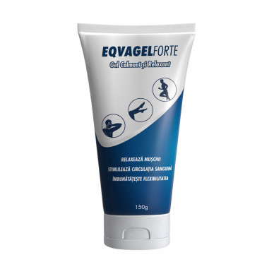 Eqvagel Forte gel pentru masaj, calmare si relaxare, 150 g