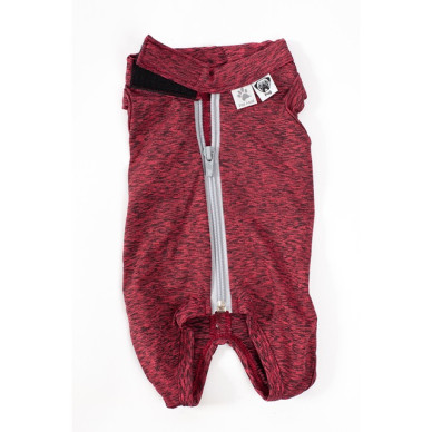 Îmbrăcăminte „Duo Dry” – Exclusiv pentru Bulldog Francez Roz Mărimea P (9–11 kg) (UV 50 plus, Antimicrobiană, Dry)