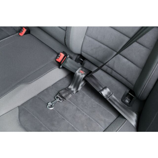 Lesă Scurtă Universală Auto, 30 cm / 45 mm, Negru