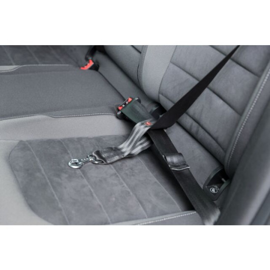 Lesă Scurtă Universală Auto, 30 cm / 45 mm, Negru