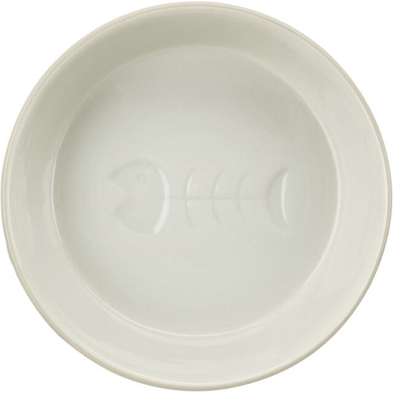 Castron Ceramic pentru Pisici, 0.2 l / 13 cm, Diverse Culori