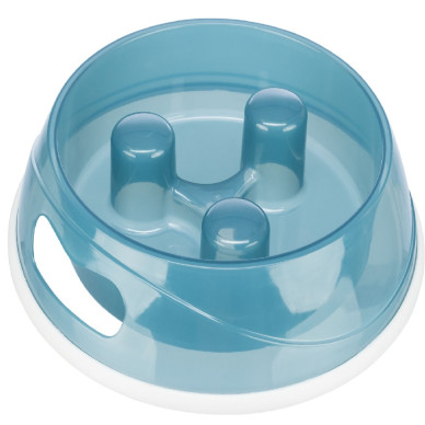 Castron Plastic pentru Hrănire Lentă, 0.45 l / 20 cm, Diverse Culori