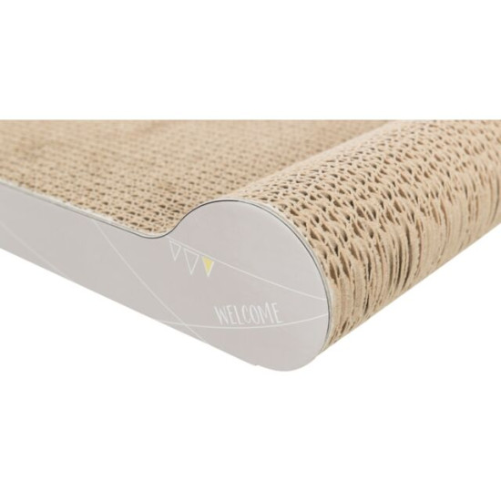 Carton de Zgâriat Junior pentru Pisici, 38 x 6 x 18 cm, Gri