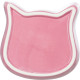 Castron Ceramic pentru Pisici, Formă Cap Pisică, 0.25 l / 12x12 cm, Diverse Culori