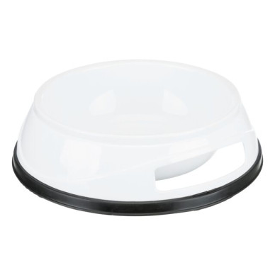 Castron Plastic Antiderapant Greu, 0.5 l / 14 cm, Diverse Culori,