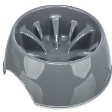 Castron Plastic Hrănire Lentă, 0.8 l / 20 cm, Diverse Culori