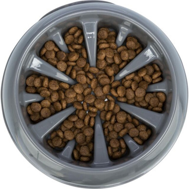 Castron Plastic Hrănire Lentă, 0.8 l / 20 cm, Diverse Culori