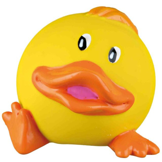 Jucărie pentru Câini, Minge Animăluț, Latex, cu Sunet, 6 cm, Diferite Modele