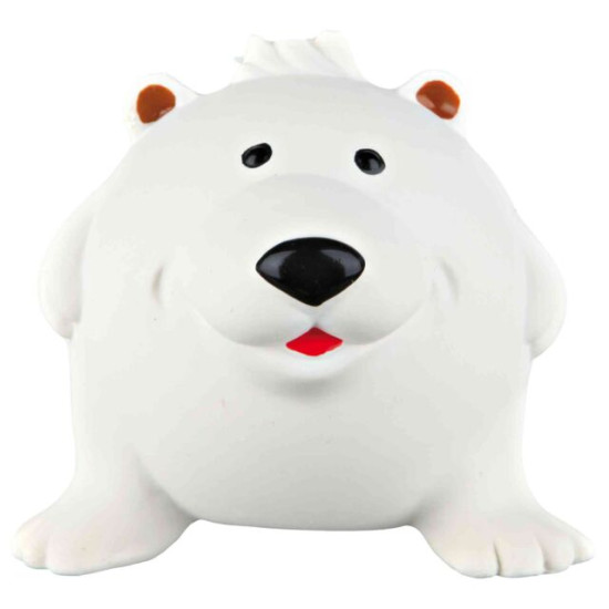 Jucărie pentru Câini, Minge Animăluț, Latex, cu Sunet, 6 cm, Diferite Modele