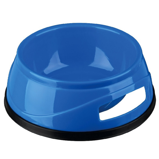 Castron Plastic Antiderapant Greu, 0.5 l / 14 cm, Diverse Culori