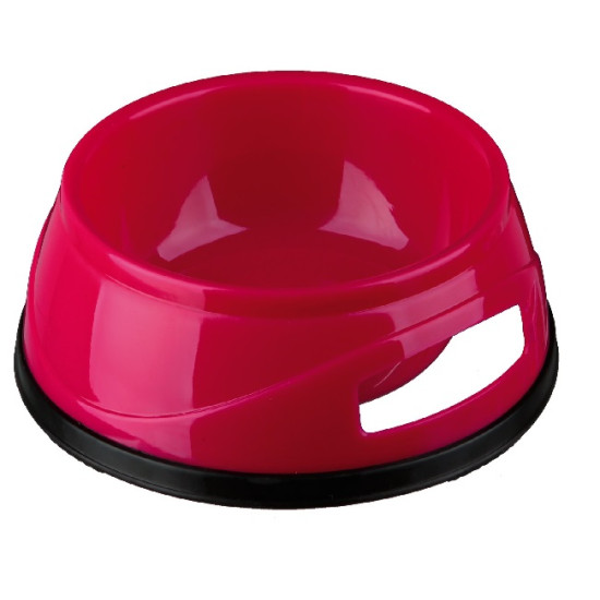 Castron Plastic Antiderapant Greu, 0.75 l / 16 cm, Diverse Culori