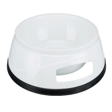 Castron Plastic Antiderapant Greu, 1.5 l / 20 cm, Diverse Culori