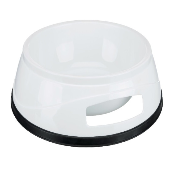 Castron Plastic Antiderapant Greu, 1.5 l / 20 cm, Diverse Culori