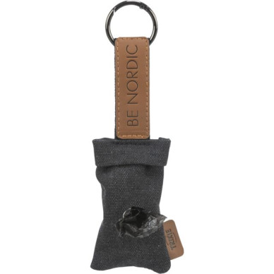 Dispenser Pungi Igienice Be Nordic, Negru, 1 rolă / 20 buc, 22855