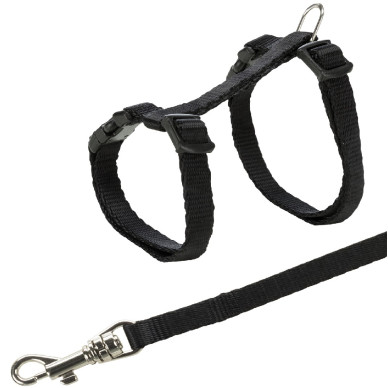 Ham și Lesă pentru Pisici Junior, 19–31 cm / 8 mm, 1.20 m, Diferite Culori