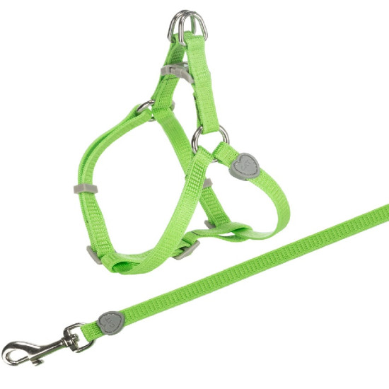 Ham și Lesă pentru Pisici One Touch, 26–37 cm / 10 mm, 1.20 m, Diverse Culori