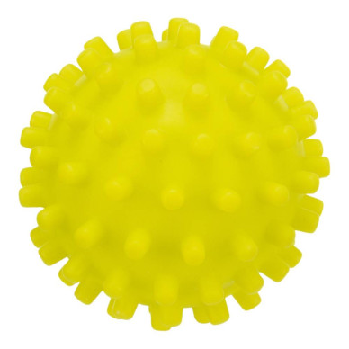 Jucărie pentru Câini, Minge Arici din Vinil, cu Sunet, 10 cm