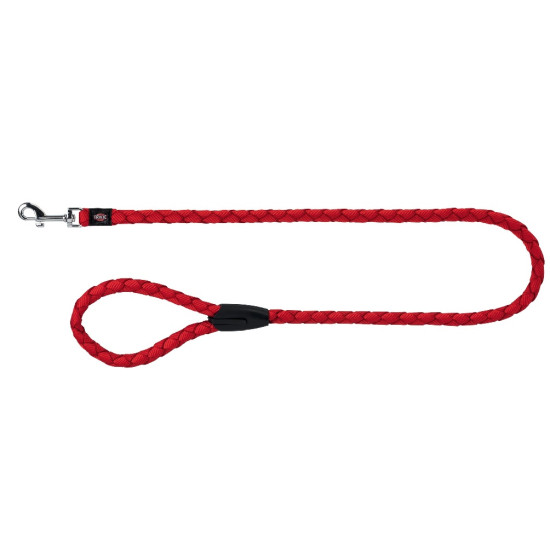 Lesă Cavo Coardă Trixie, S-M: 1.00 m / 12 mm, Roșu