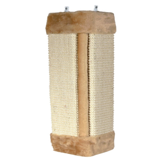 Placă de Zgâriat cu Sisal pentru Colț Trixie, 23 x 49 cm, Bej