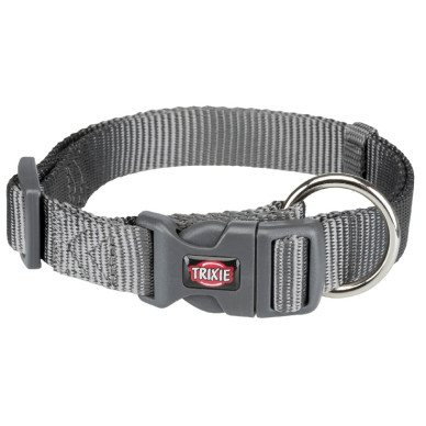 Zgardă Premium pentru Câini Trixie, M–L: 35–55 cm / 20 mm, Grafit, 201616