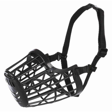Trixie Botnita Plastic Negru, marimea S pentru caini mici
