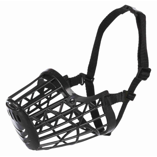 Trixie Botnita Plastic Negru, marimea S pentru caini mici