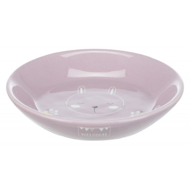 Trixie – castron ceramic pentru pui de câine și pisică, Junior, 0,2 L / 14 cm, diverse culori