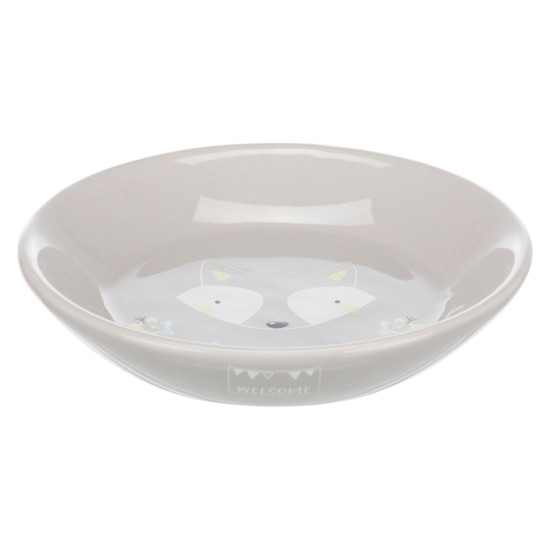 Trixie – castron ceramic pentru pui de câine și pisică, Junior, 0,2 L / 14 cm, diverse culori