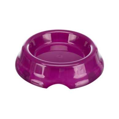Trixie – castron din plastic pentru câini și pisici, antiderapant, 0,2 L / 11 cm, diverse culori