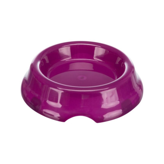 Trixie – castron din plastic pentru câini și pisici, antiderapant, 0,2 L / 11 cm, diverse culori
