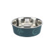 Trixie – castron din inox cu înveliș de plastic pentru câini și pisici, 0,75 L / 17 cm, diverse culori