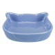 Castron Ceramic pentru Pisici, Formă Cap Pisică, 0.25 l / 12x12 cm, Diverse Culori