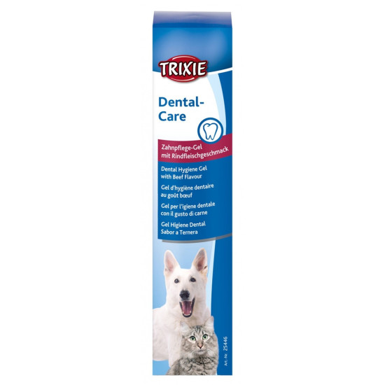 Gel de Îngrijire Dentară pentru Câini și Pisici, cu Aromă de Vită, 100 g