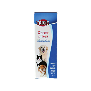 Trixie – soluție pentru curățarea urechilor la câini și pisici, 50 ml