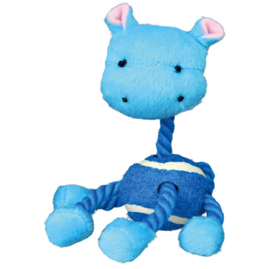 Jucarie Pentru Caini, Animal Cu Minge Tenis Si Franghie, Plus, 16 cm, Diverse Modele